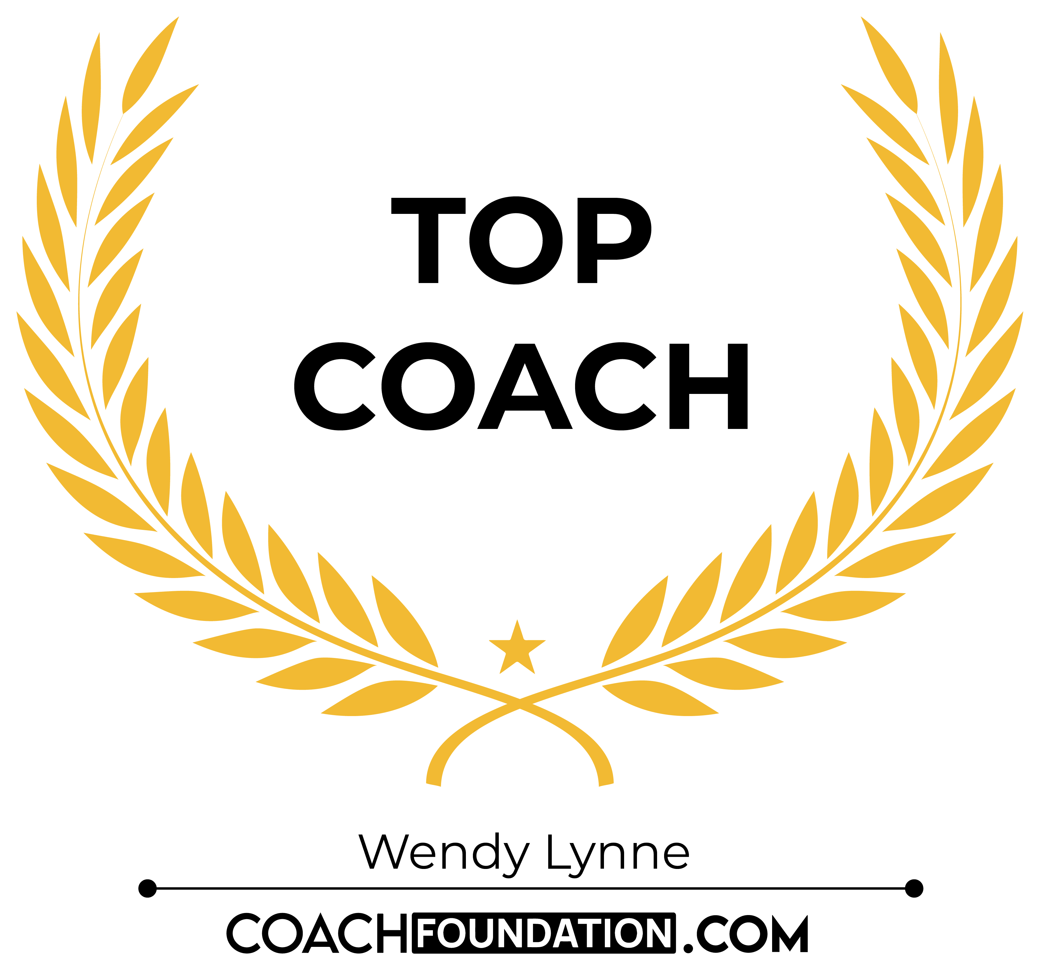 Wendy has been chosen as a top Life Coach by coachfoundation Wendy has been chosen as a top Life Coach by coachfoundation
