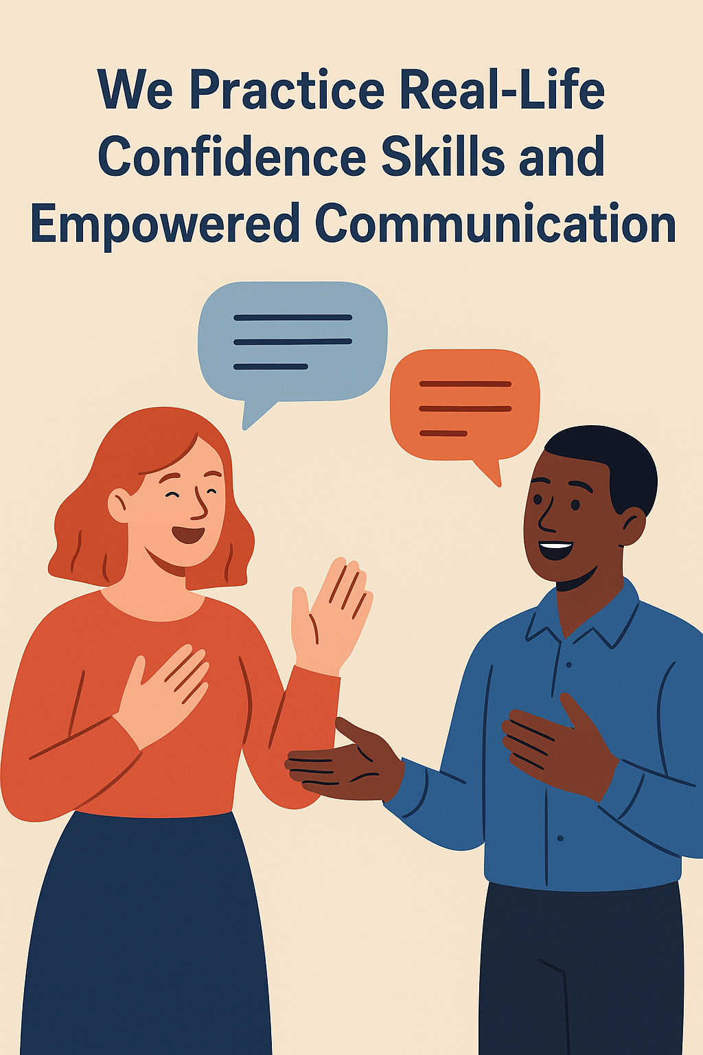 4. We Practice Real-Life Confidence Skills and Empowered Communication